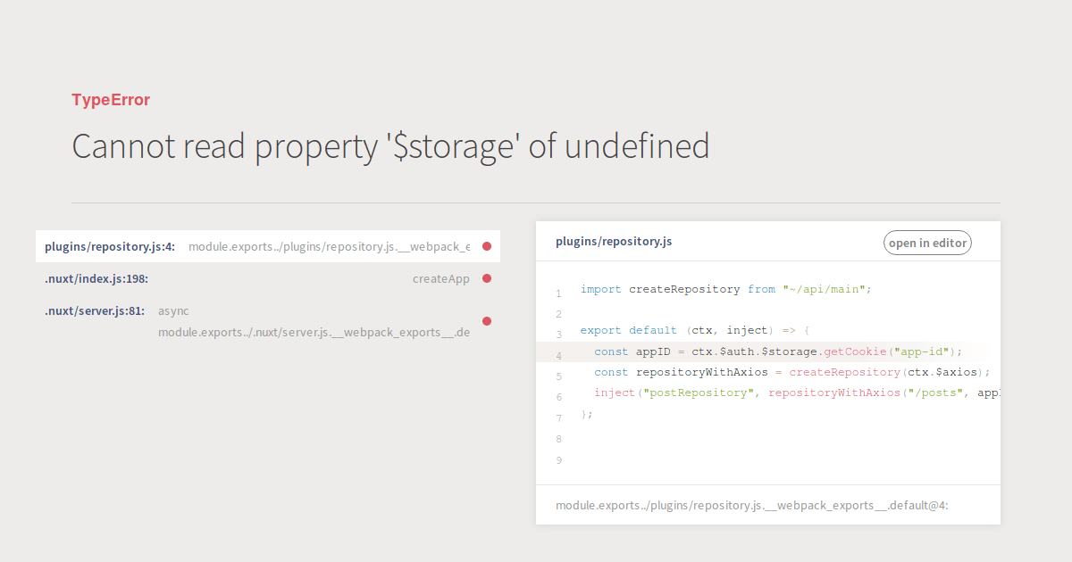 Nuxt Axios Api Forked Codesandbox