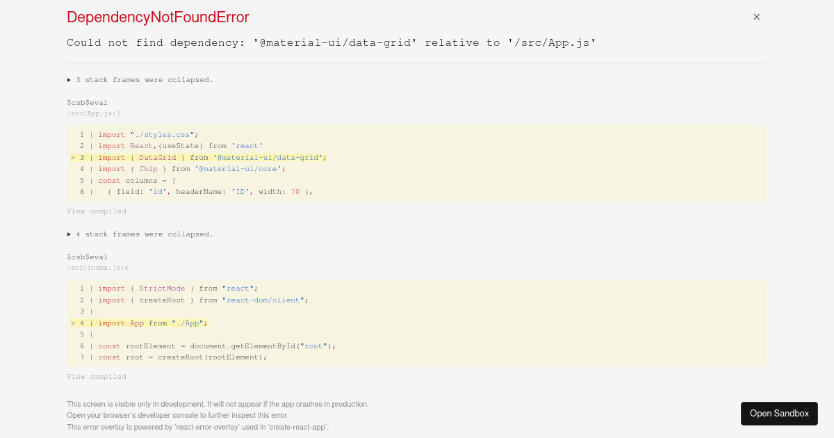 Abhishek Kendo React Data Grid With Chip Codesandbox