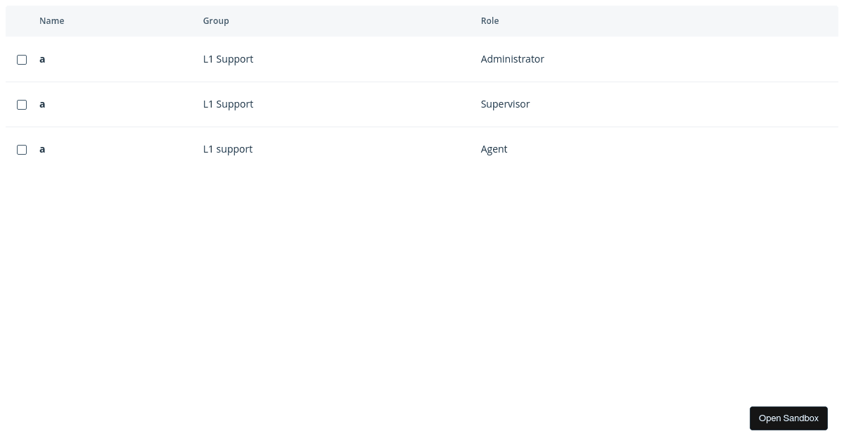 React Component As Custom Template Datatable Codesandbox