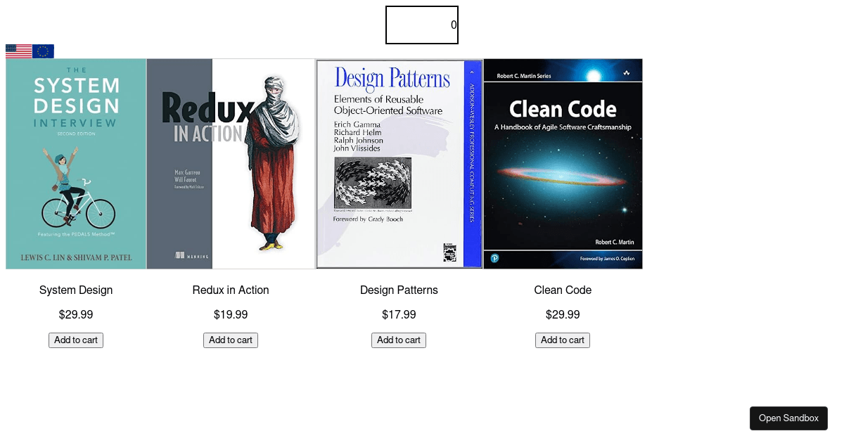 Books Contextapi Codesandbox