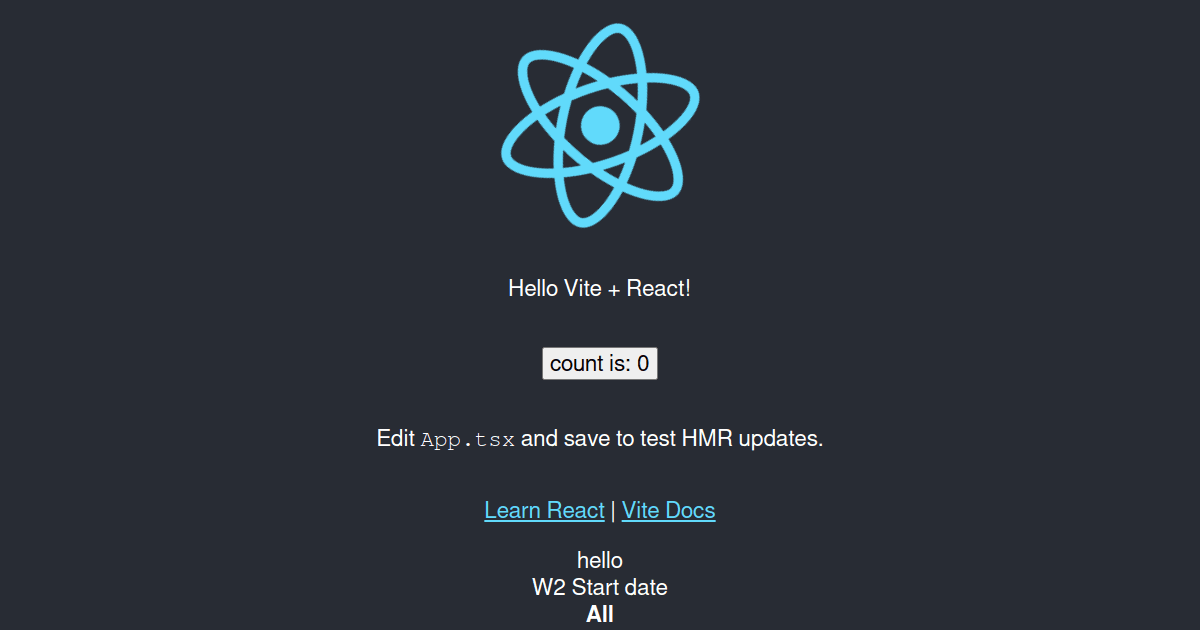 Vite React Ts Forked Codesandbox