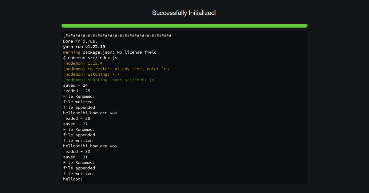 Node Ass Codesandbox