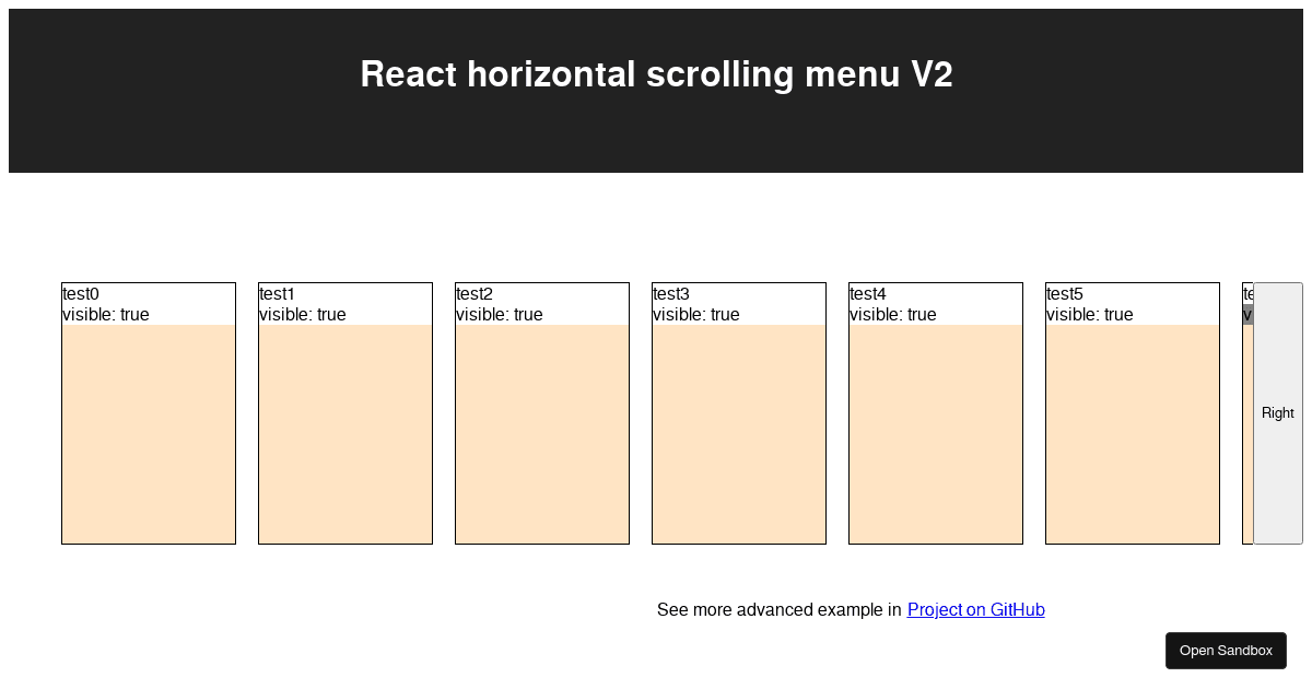 Basic Example Forked Codesandbox