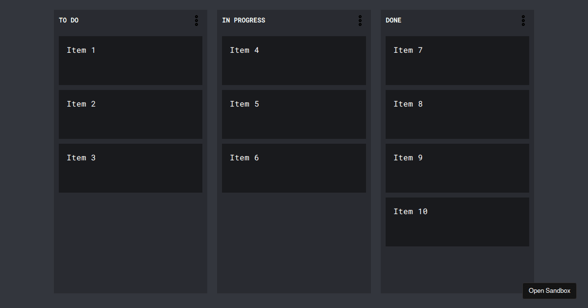 Vue Draggable Reactivity Codesandbox