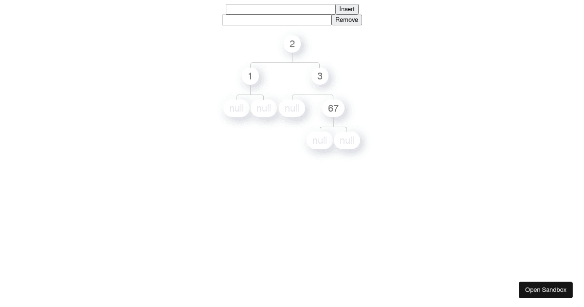 Simple Example Forked Codesandbox