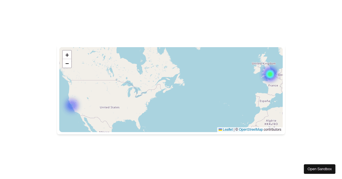 React Maps Forked Codesandbox