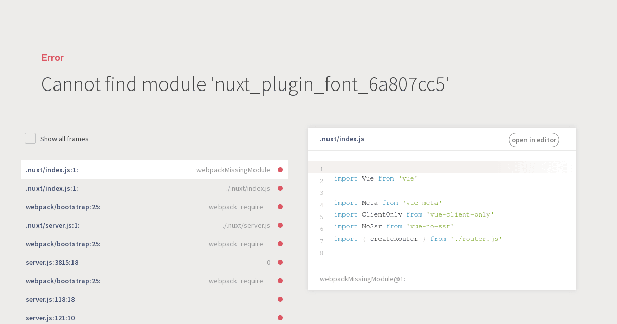 Test Nuxt App Forked Codesandbox