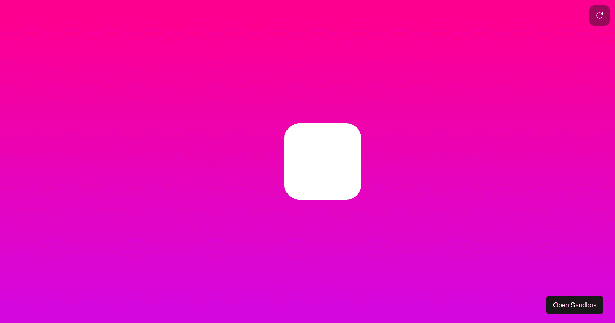 Framer Motion Simple Animation Forked Codesandbox