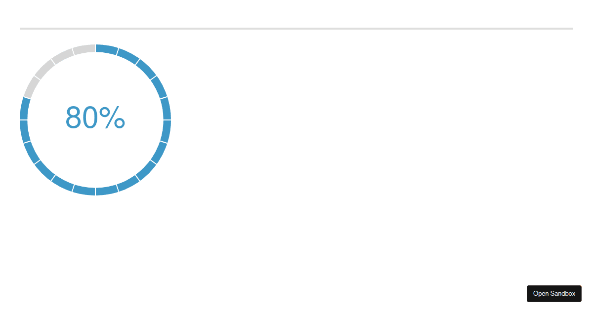 Base React Circular Progressbar Examples Forked Codesandbox