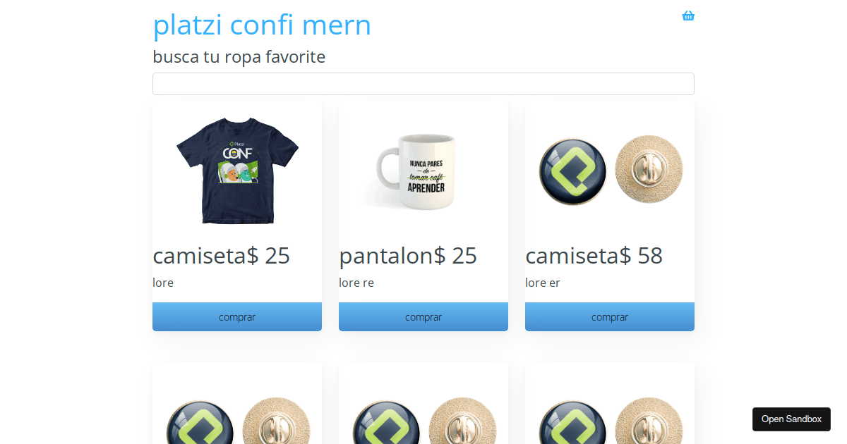 platzi-config - Codesandbox