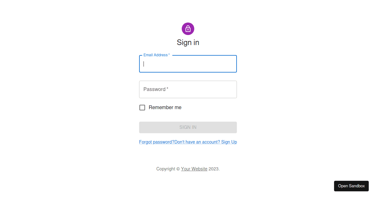 My first react - Codesandbox
