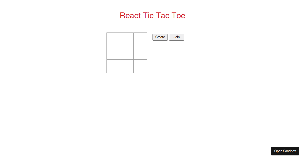 Tic Tac Toe Online Multiplayer Game Build With React