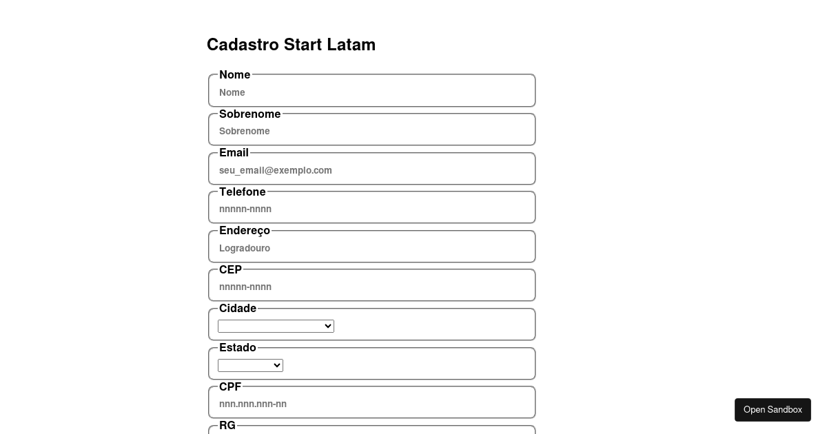 static - Codesandbox