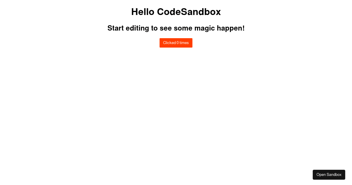 svelte - Codesandbox