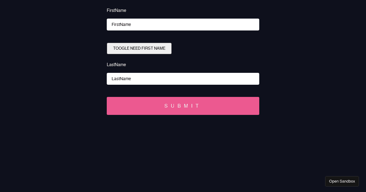 React Hook Form - Controller Template - Codesandbox