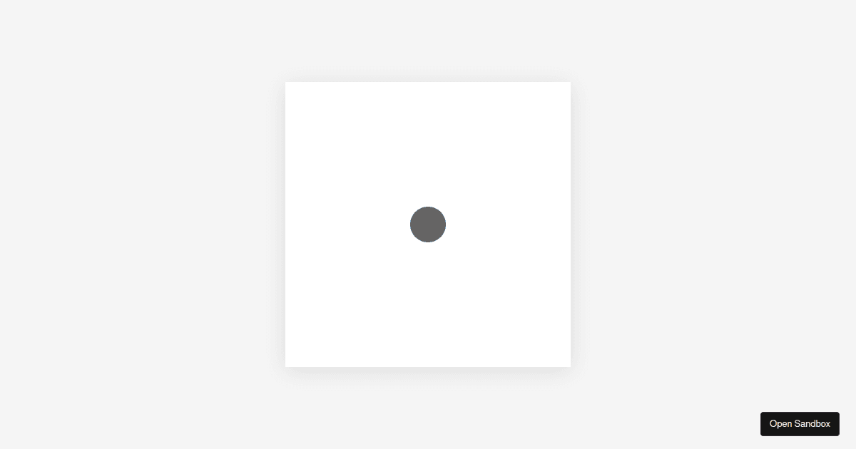 Gravity Simulator - Codesandbox image.