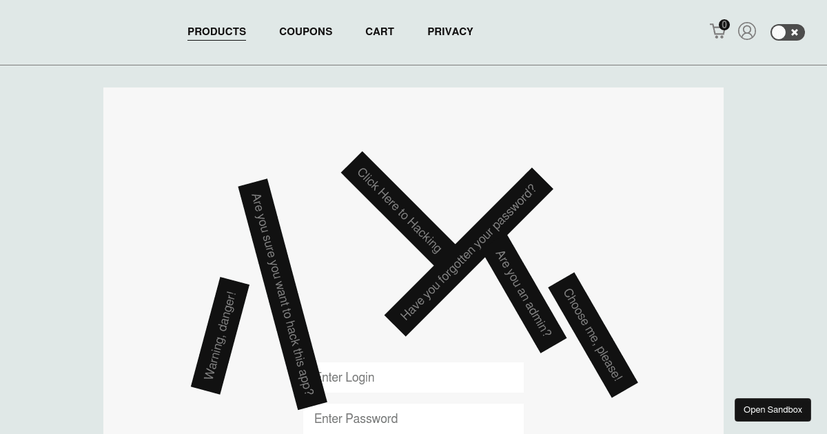 eCommerz - Codesandbox