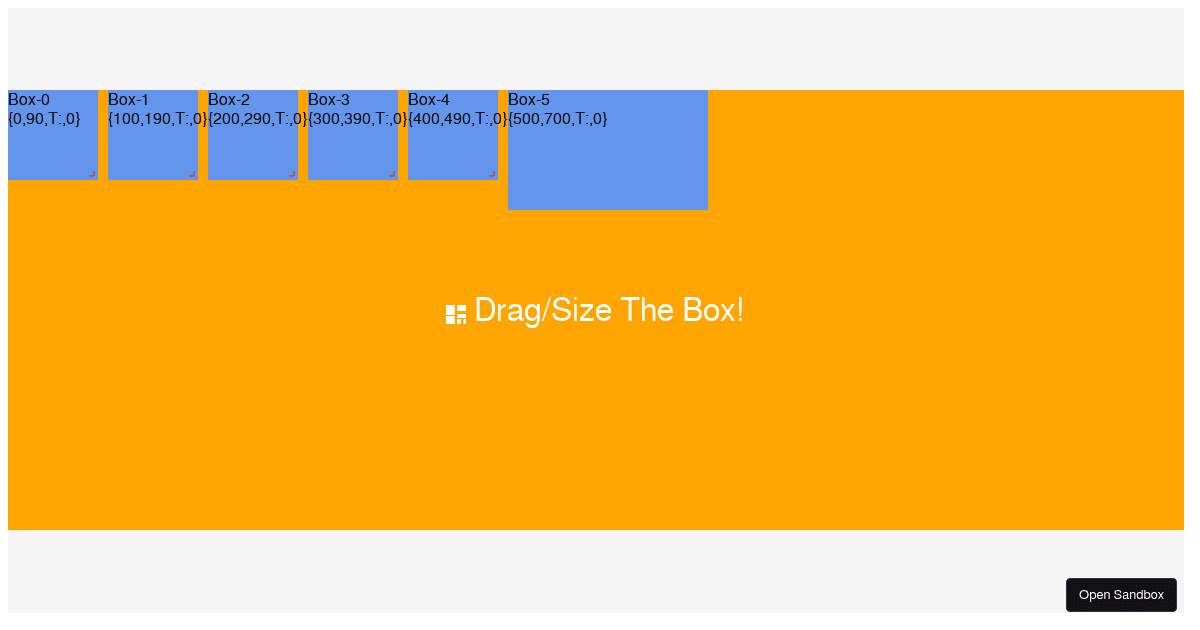 Draggable Box Python Draggable Box - Bounds - Codesandbox
