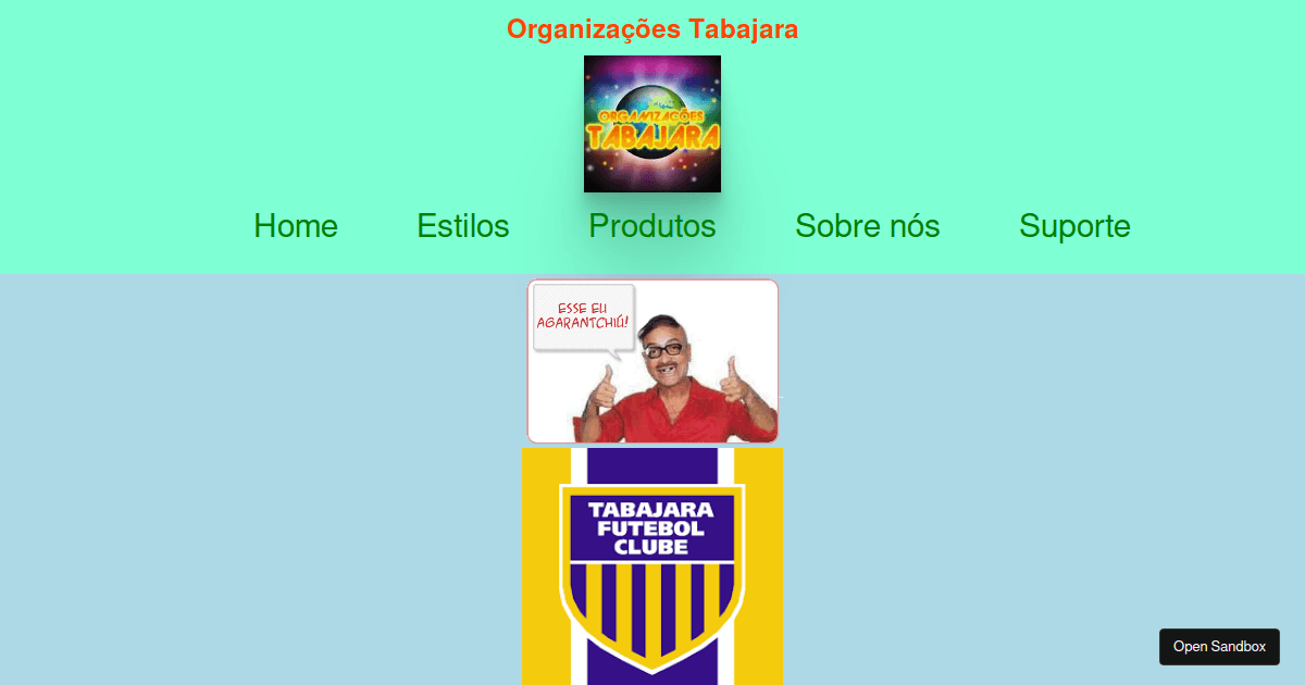 Desafio de componetização VnW - Codesandbox