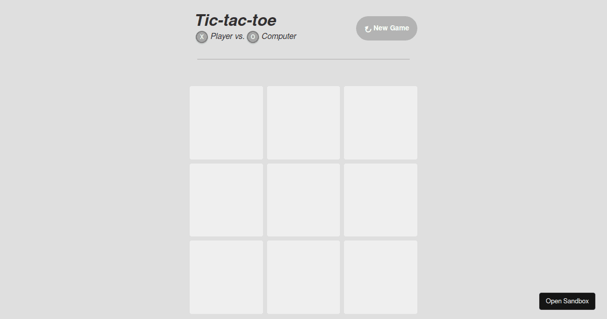 raphael-tic-tac-toe - Codesandbox