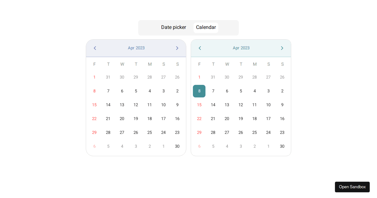 new-version-date-picker (forked) - Codesandbox