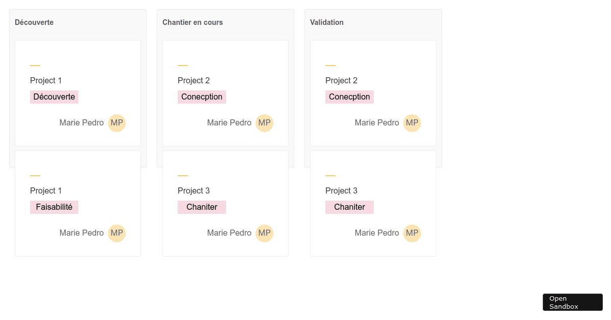 kanban (forked) - Codesandbox