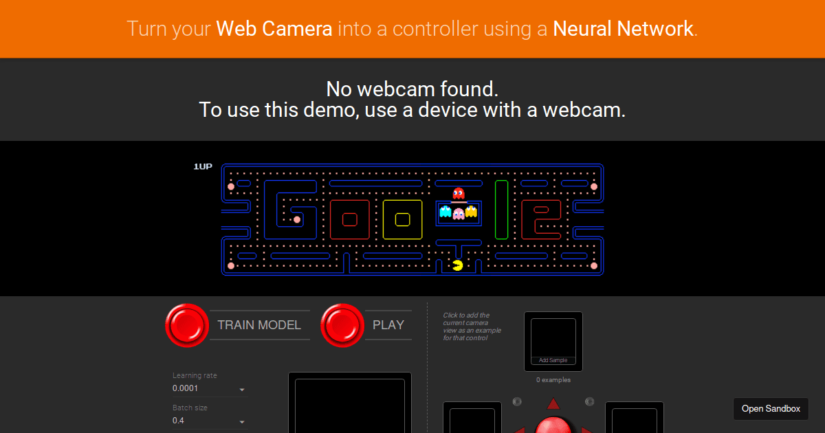 harshtalks/pacman-webcam - Codesandbox