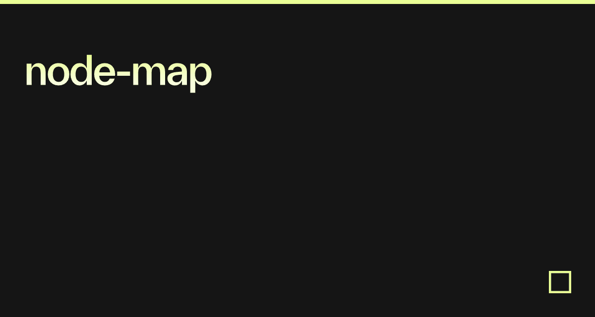 node-map - Codesandbox