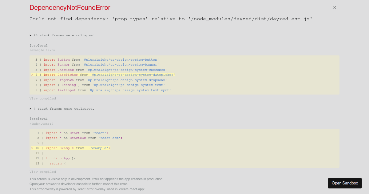 codesandboxer-example (forked) - Codesandbox