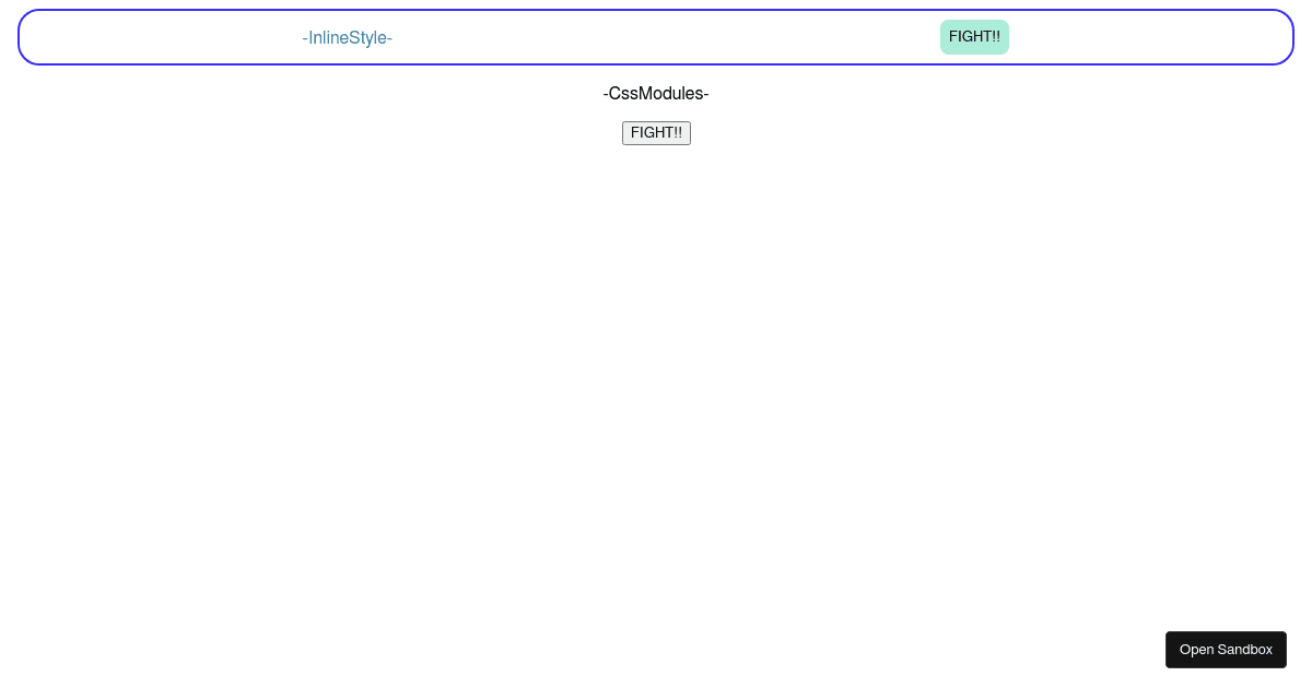 react - Codesandbox