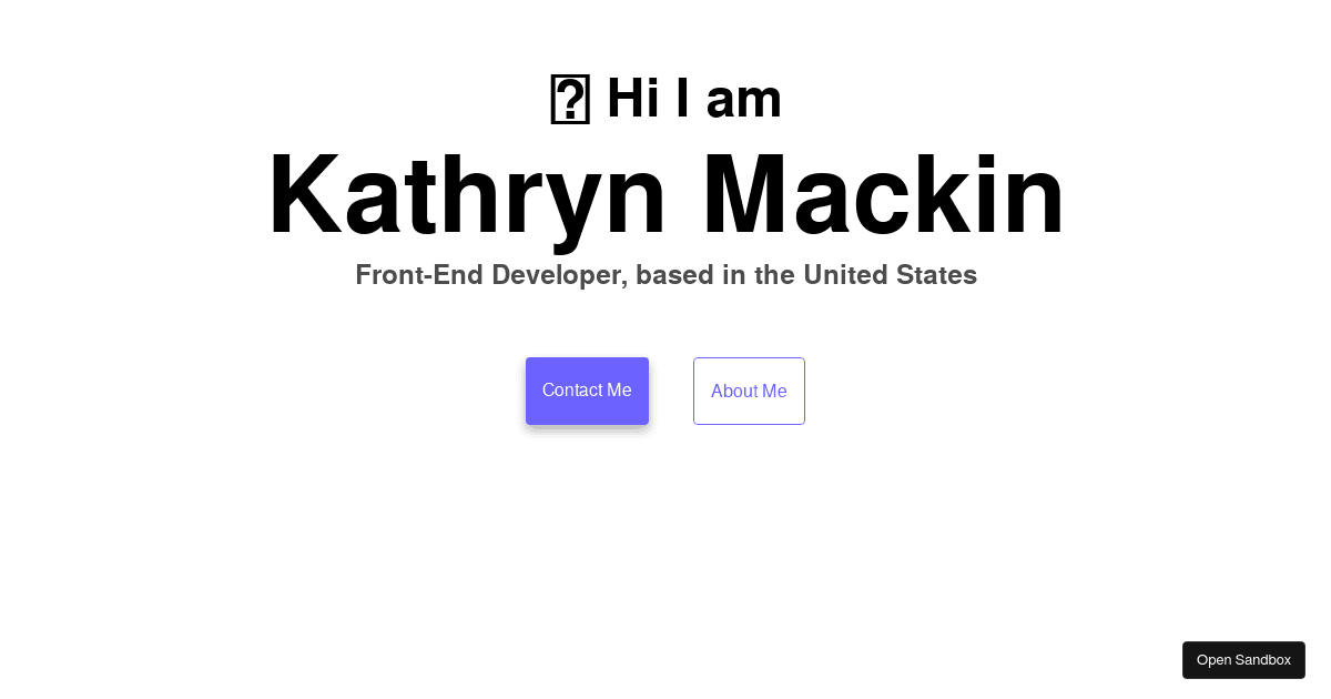 SheCodes Responsive Week 1 Homework - Codesandbox