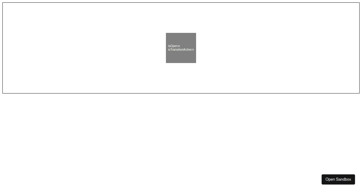 React Popper w/Transition - Codesandbox