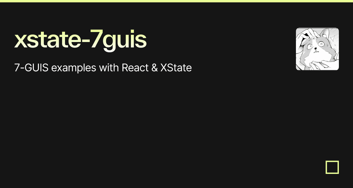 xstate-7guis - Codesandbox