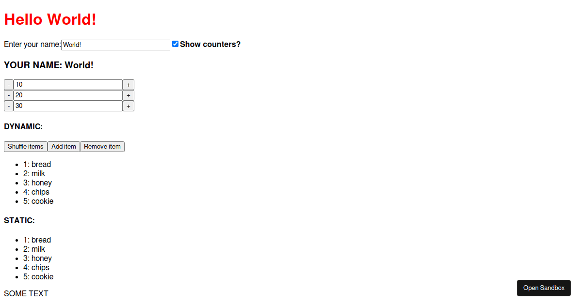 reactive-dom-maverick (forked) - Codesandbox