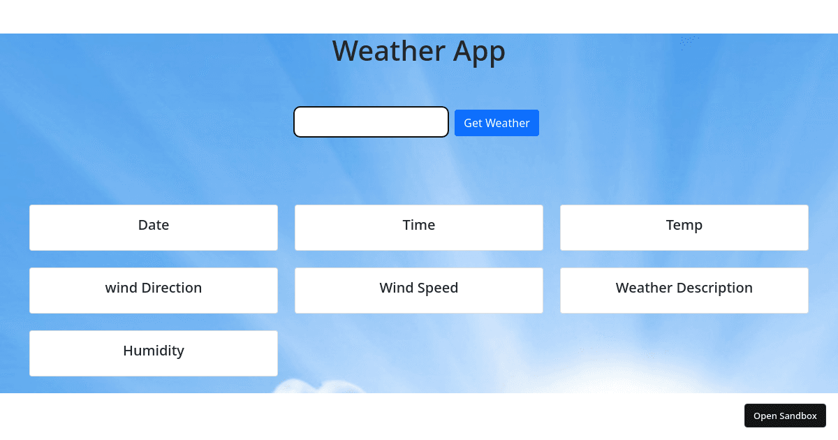 react - Codesandbox