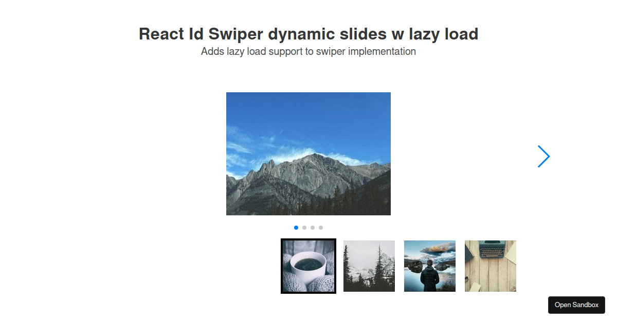 allrude/Swiper-Sandbox - Codesandbox