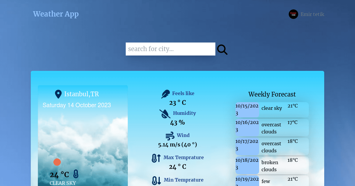 weather-app - Codesandbox
