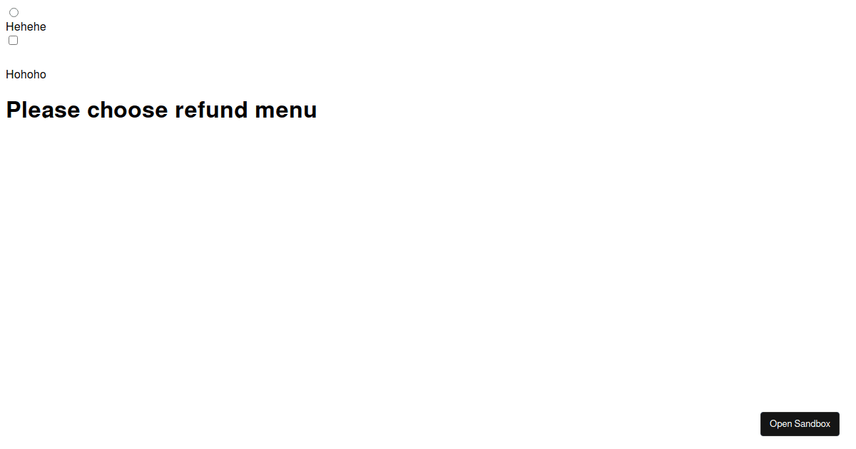 json form - Codesandbox