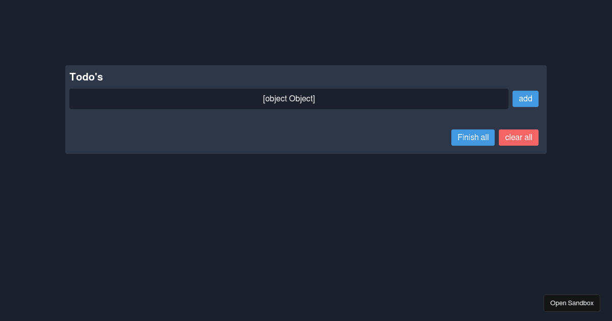 vue-composition-todo - Codesandbox