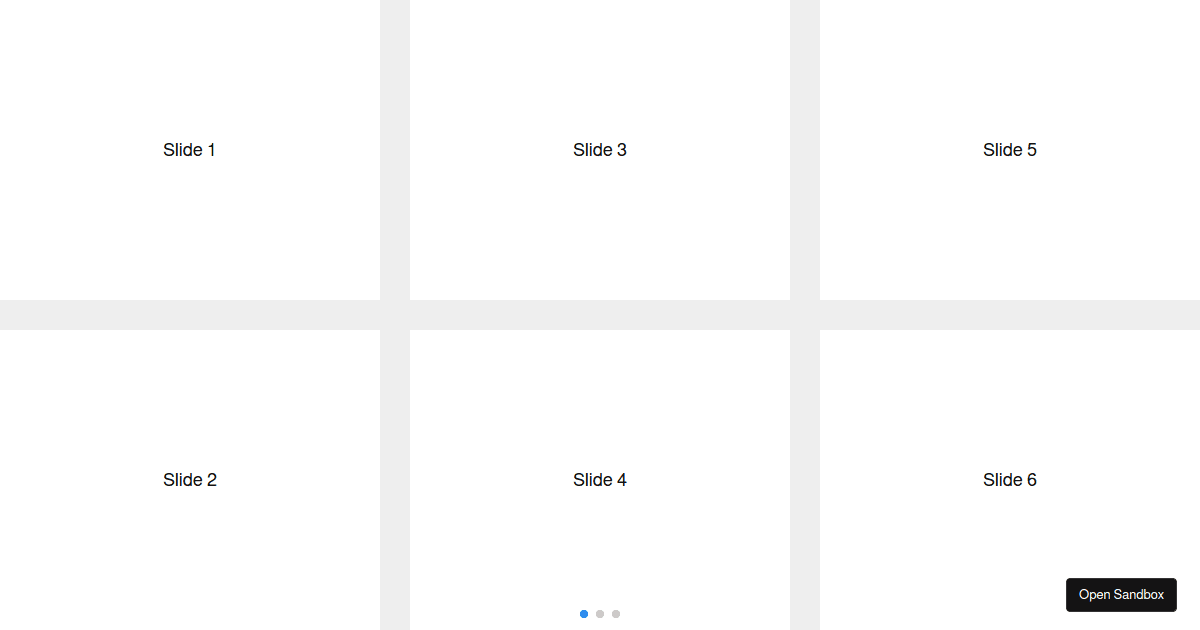 Swiper - Grid - Codesandbox