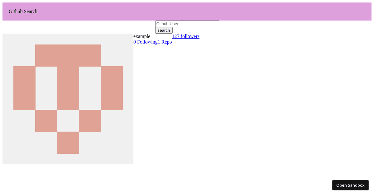 react - Codesandbox