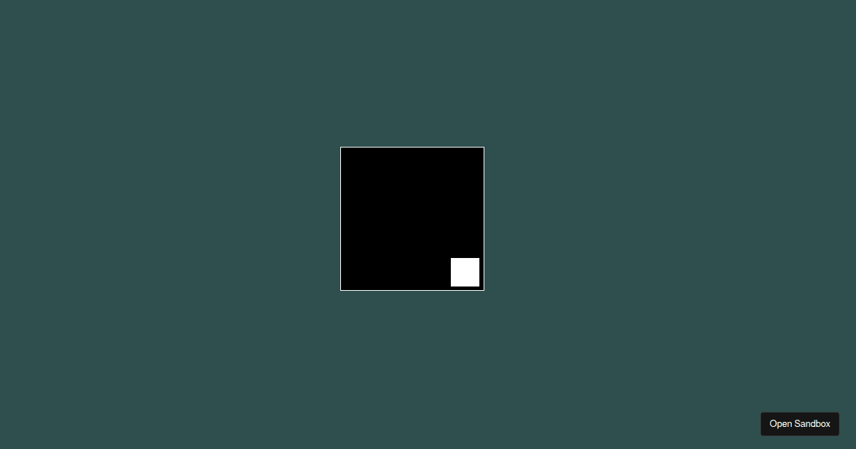 Animation en keyframes - Codesandbox