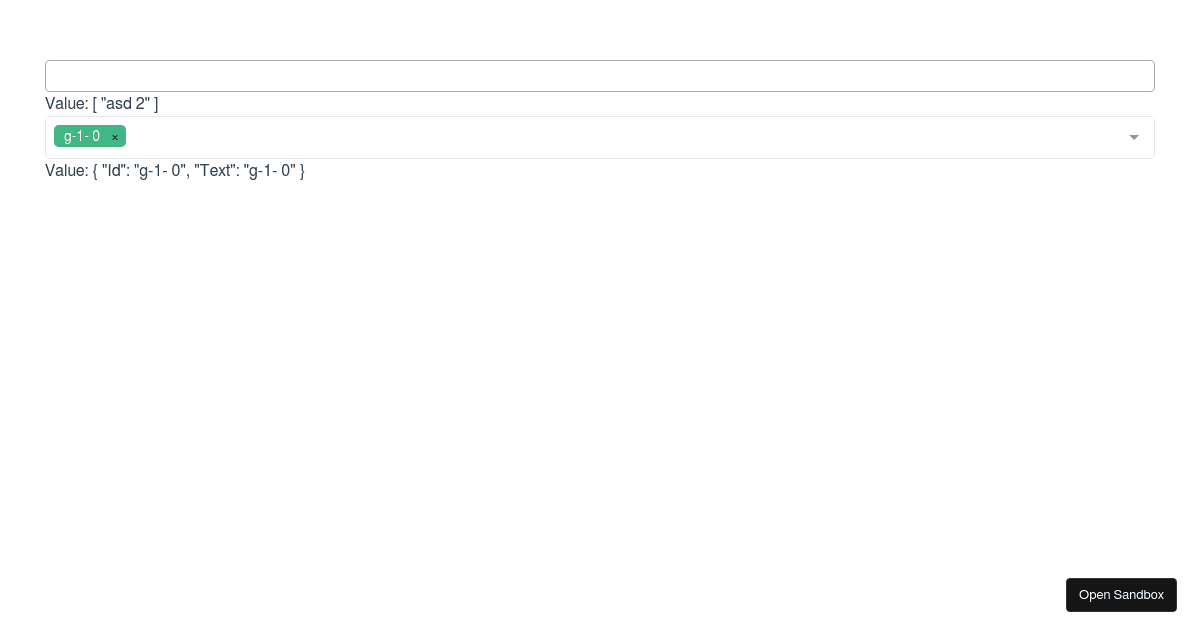Vue Select2 - Codesandbox