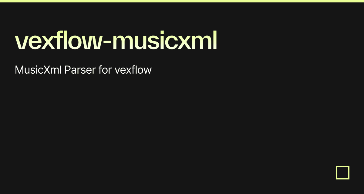 vexflowmusicxml Codesandbox