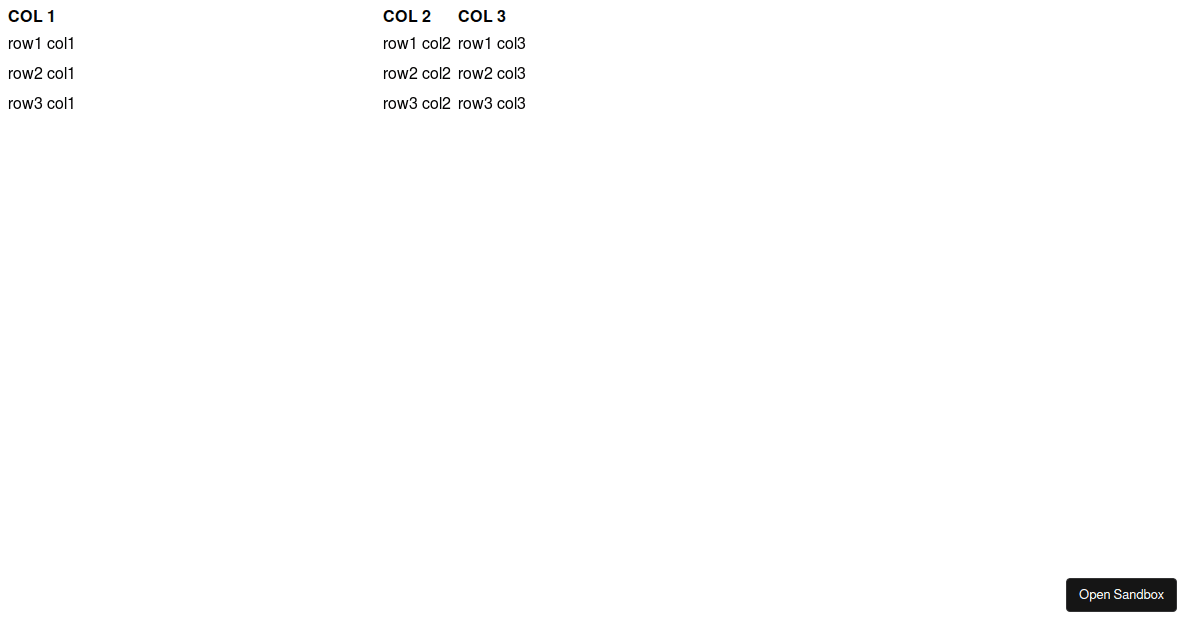 Sortable Columns using react-virtualized - Codesandbox