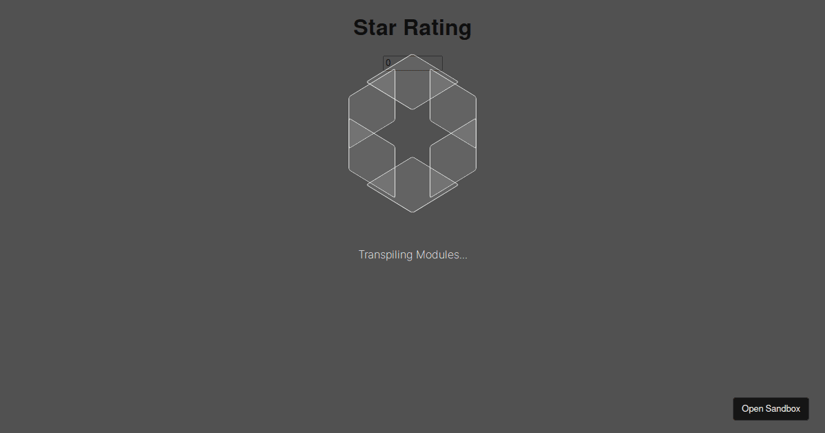 Star Rating Ract Js star-rating-react - Codesandbox