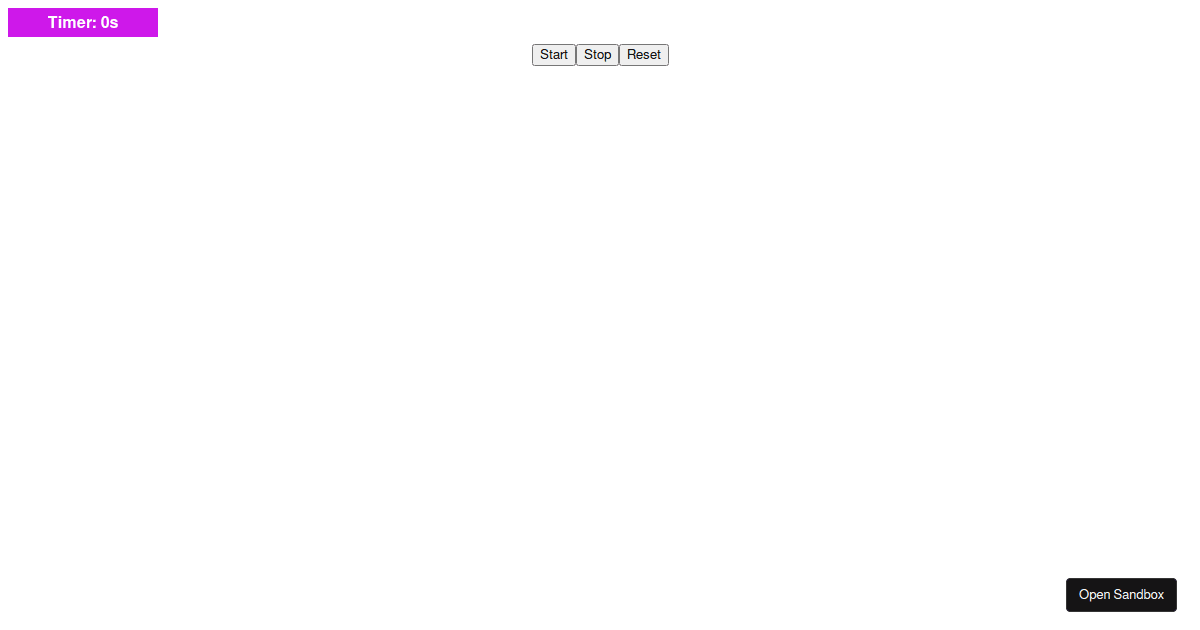 react - Codesandbox