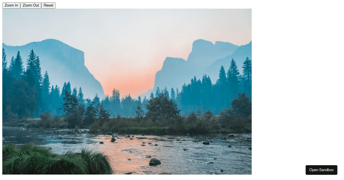 Reactzoompanpinch Example Codesandbox