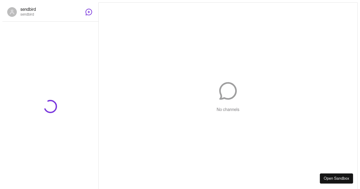 TS version group chat - Codesandbox