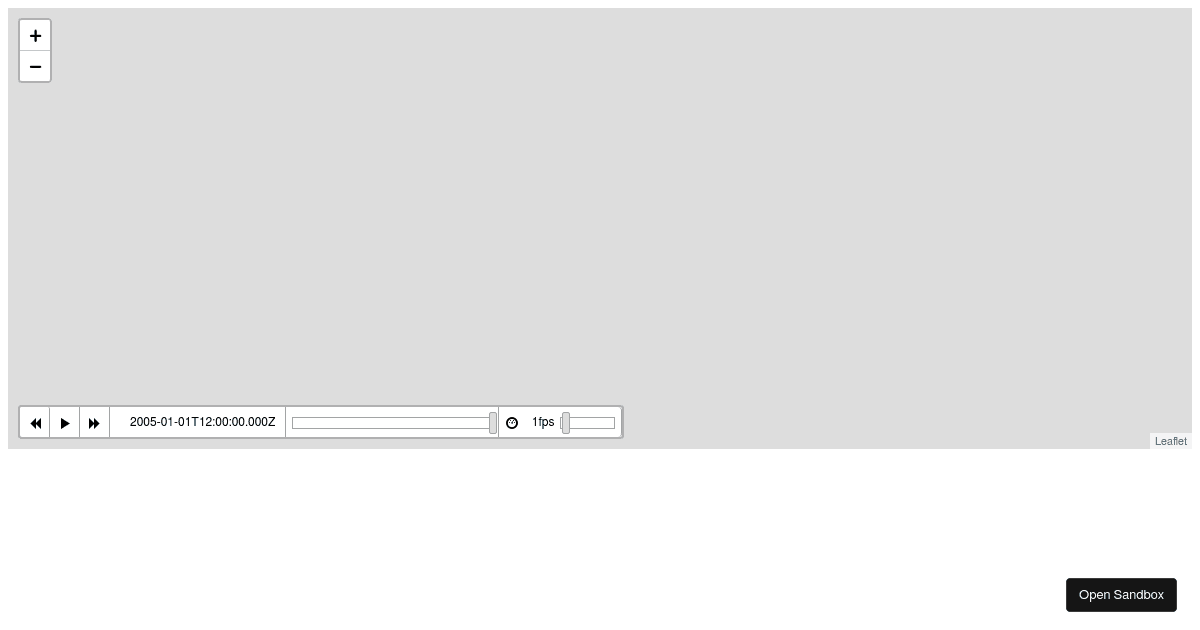 Leaflet Time Dimension (forked) - Codesandbox